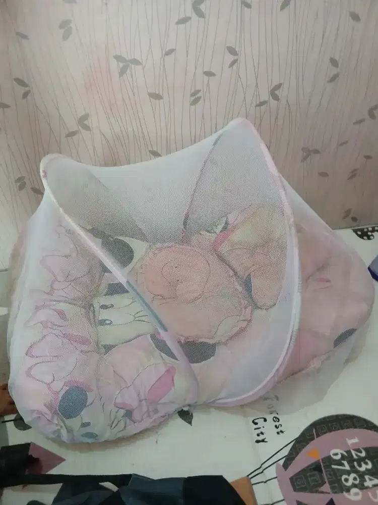 Matras tidur baby + kelambu