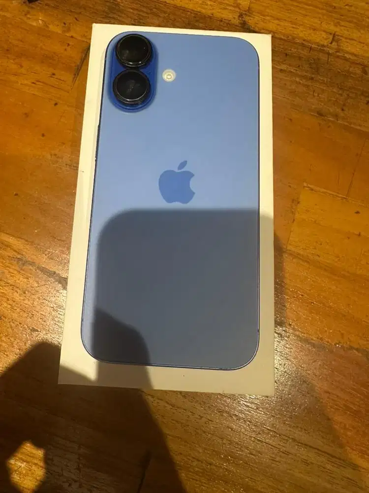 di jual iphone 16 biru 128gb ibox