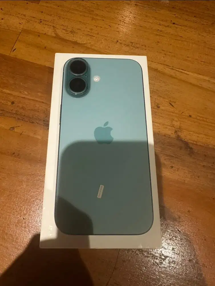 di jual iphone 16 Teal 128gb ibox