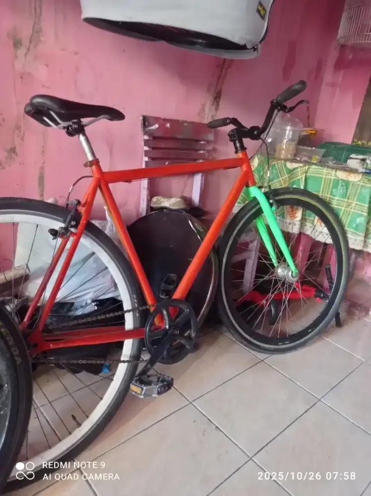 Sepeda commuter single speed