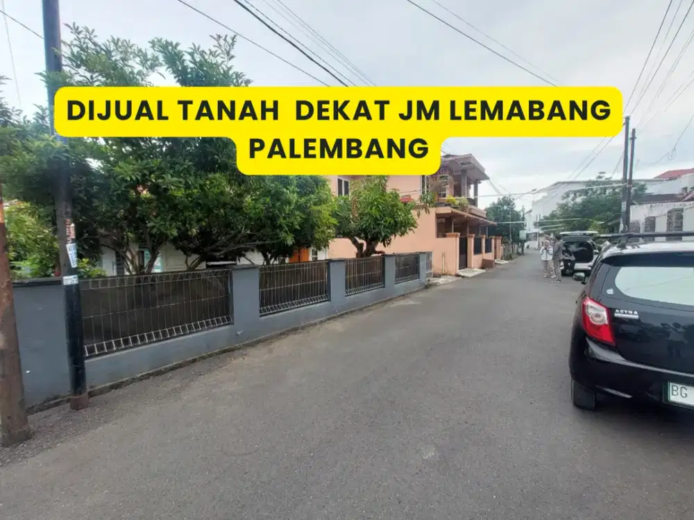 DIJUAL TANAH DAN RUMAH DEKAT JM LEMABANG PALEMBANG
