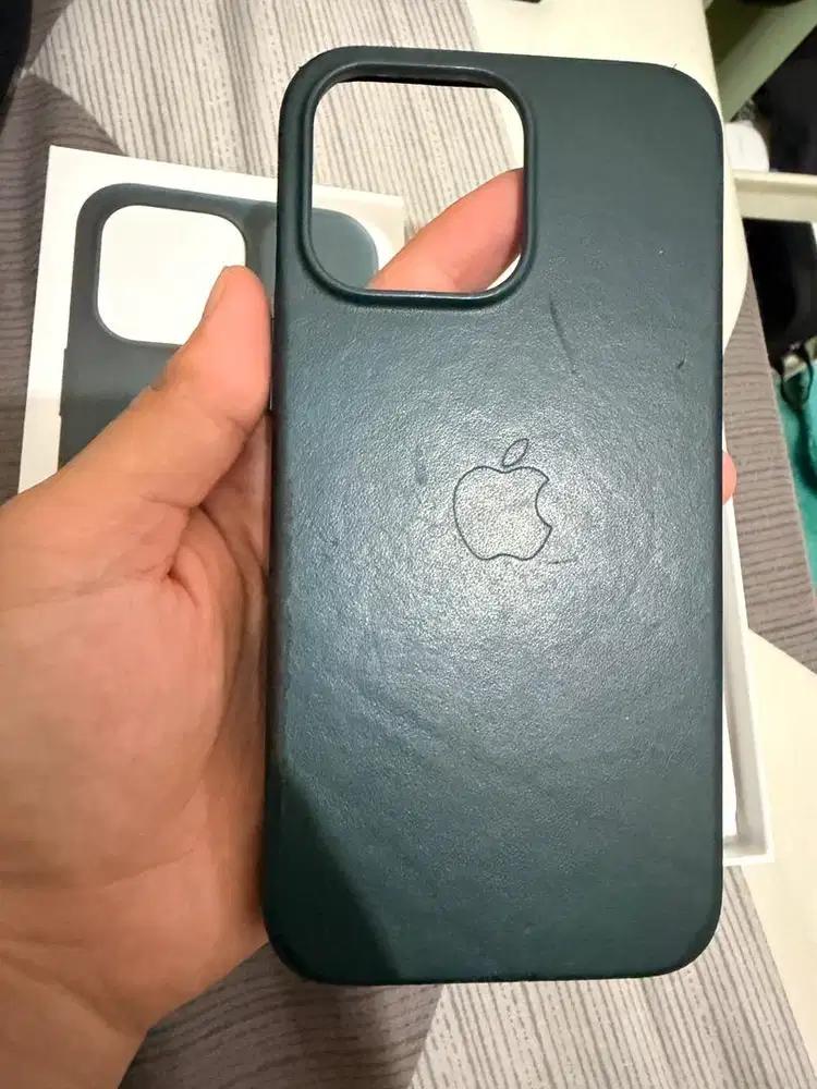 Case Leather Ori Apple iPhone 14 Pro Max