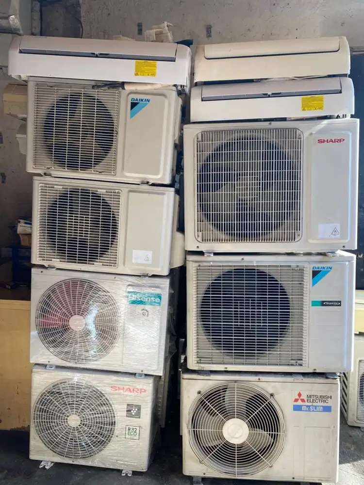 Terima ac bekas rusak mati