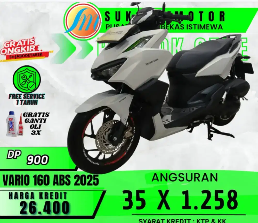 VARIO 160 ABS TAHUN 2025 DP SUPER MURAH