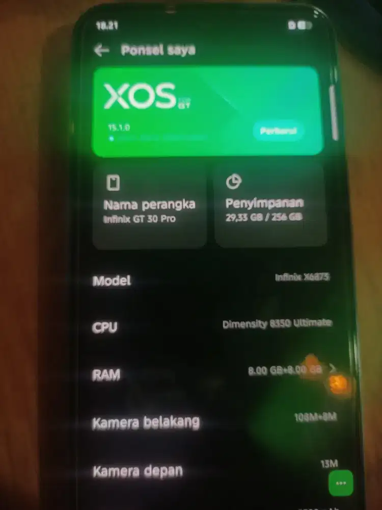 Infinix gt  30 pro 8/256