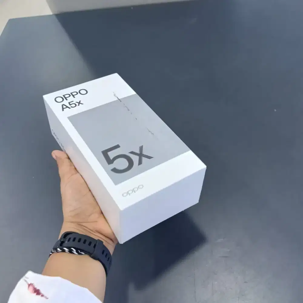 OPPO A5X RAM 4/128 GB BARU WARNA PUTIH
