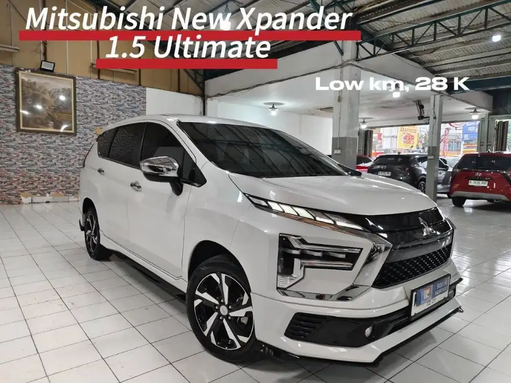 (Km 28 rb) Mitsubishi X PANDER ULTIMATE 1.5 Bensin AT 2023 /2024 Putih