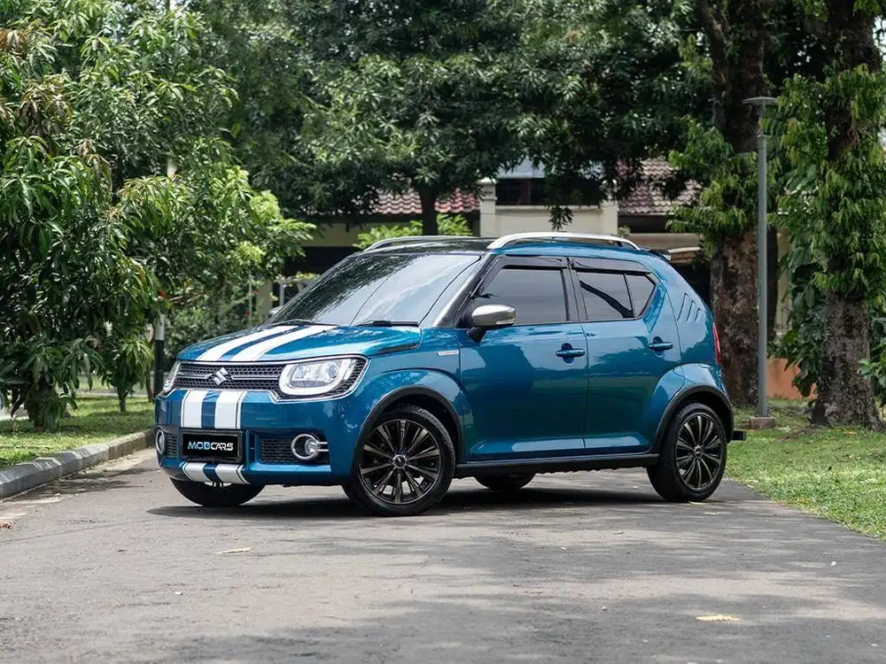 CASH TERMURAH SUZUKI IGNIS 1.2 GX MATIC 2018 BIRU MOBCARS