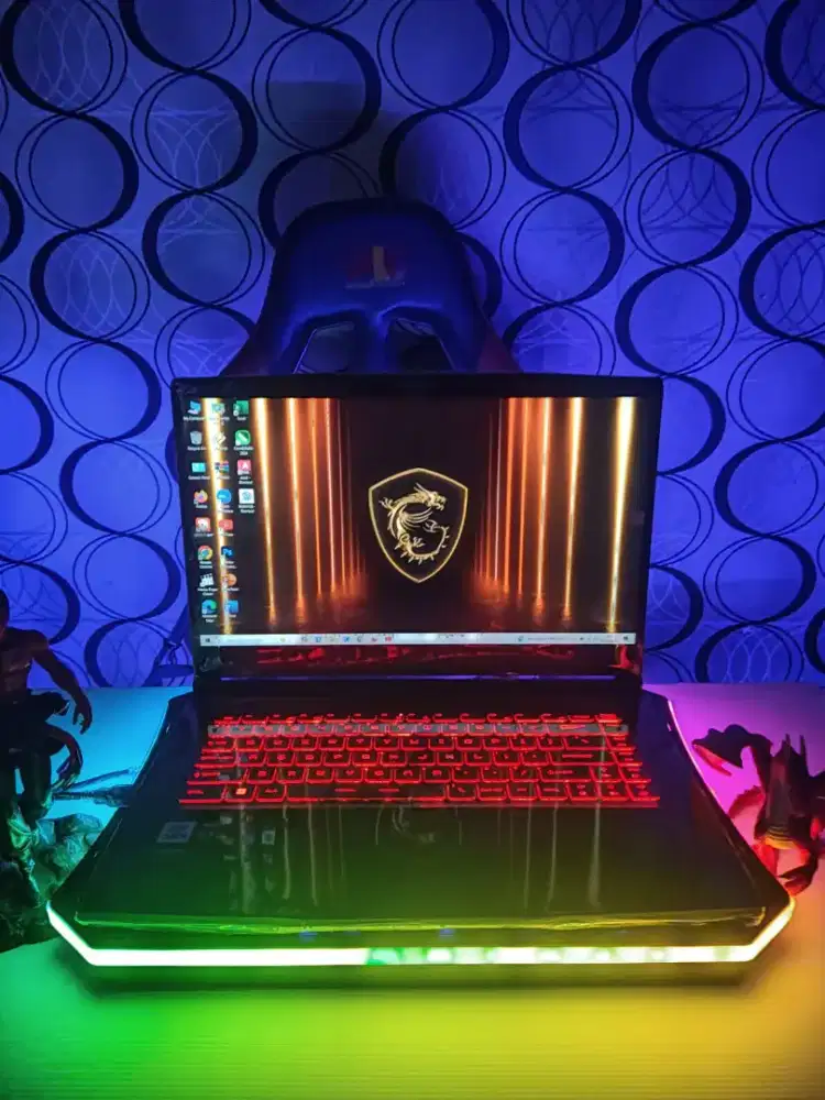 Laptop MSI GF63 GEN 10 RAM 16GB SSD 512GB DUAL VGA NVIDIA RTX 3050