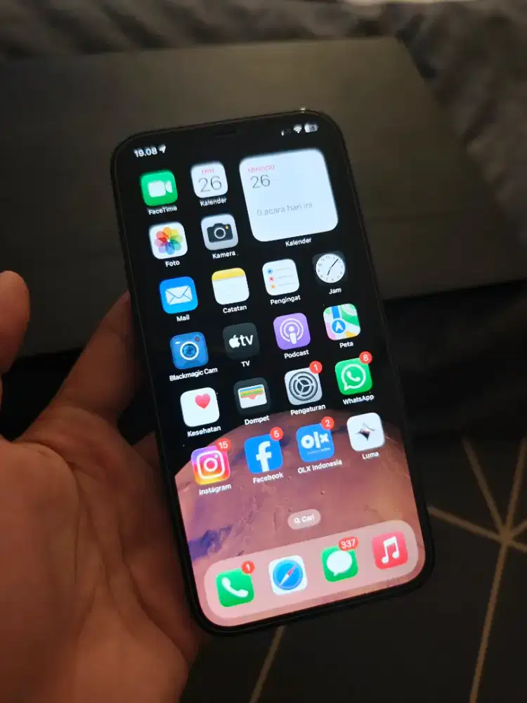 iPhone 12 Pro Max 256GB Fullset Imei Terdaftar