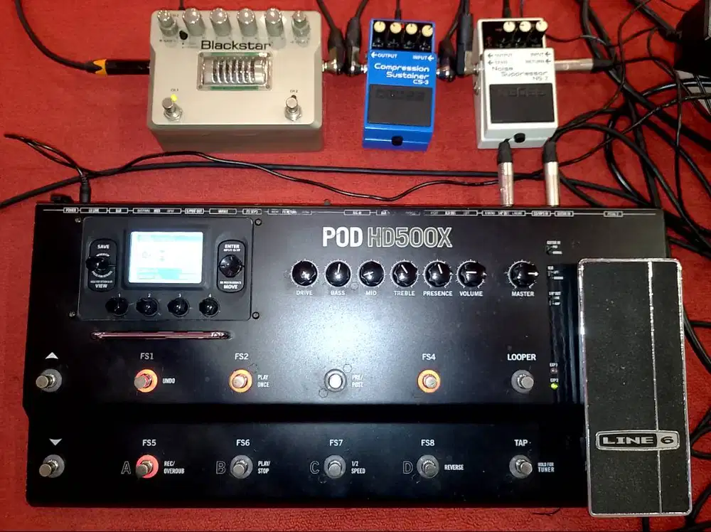 Jual Efek Gitar Line 6 HD 500 X Guitar Effect Termurah Se Internet !!!