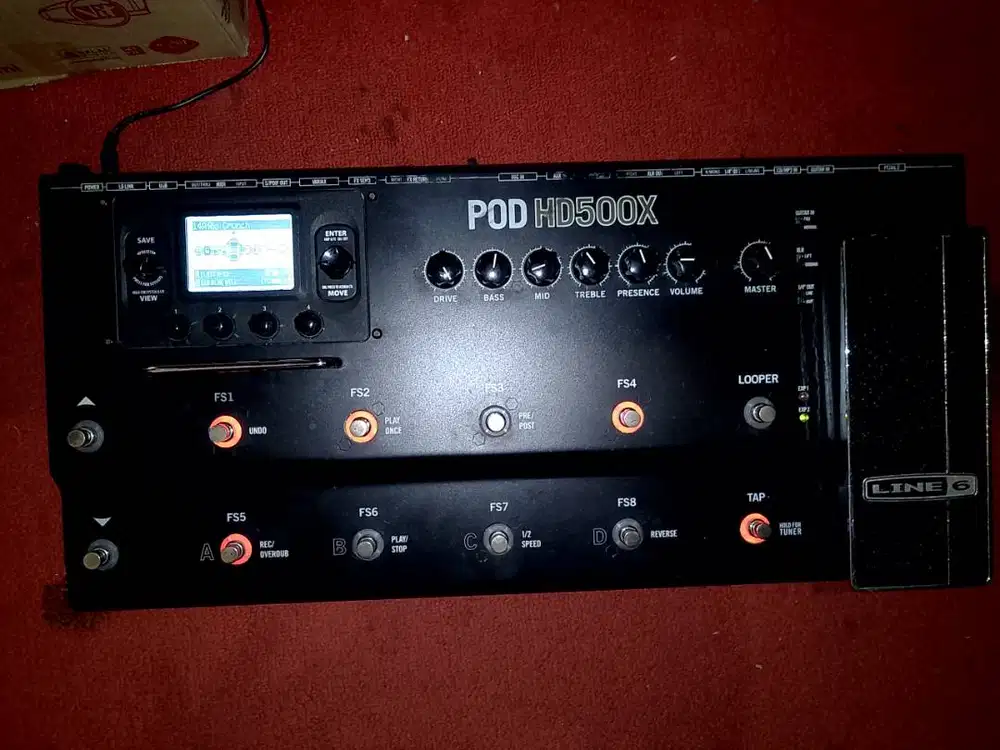 Jual Efek Gitar Line 6 HD 500 X Guitar Effect Termurah Se Internet !!!