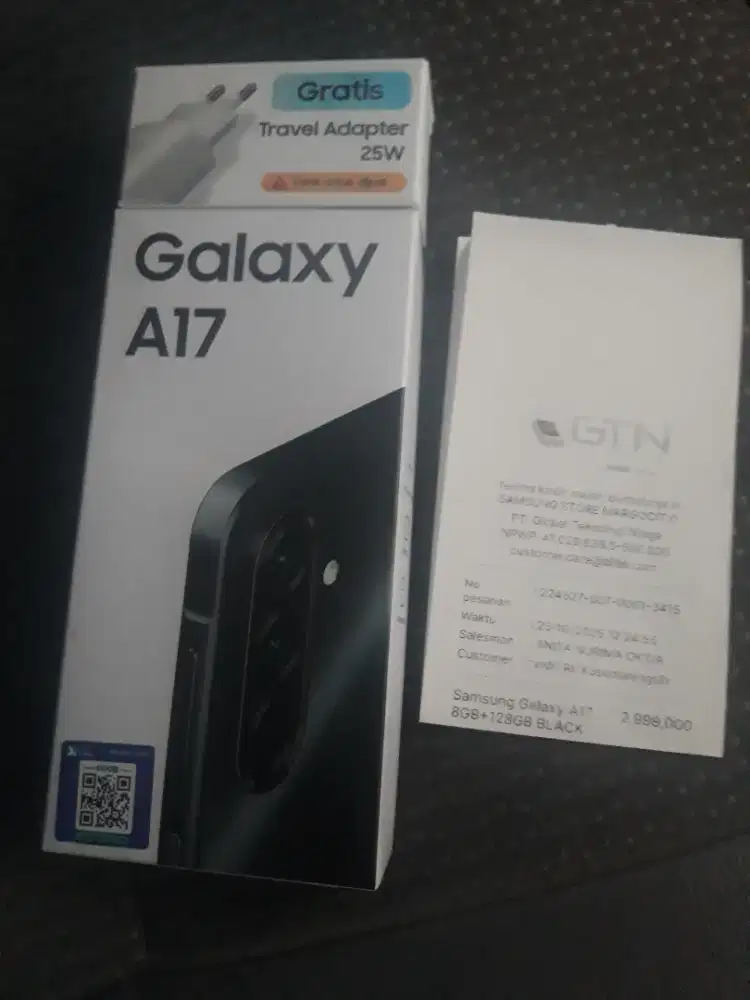 samsung a17 ram 8 baru sehari blm petnah dipakai.