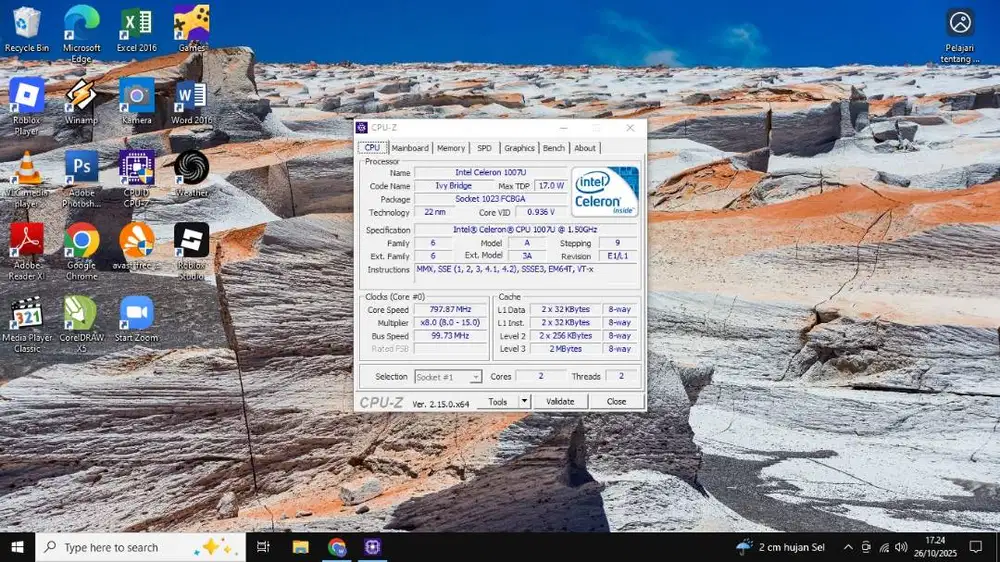 Jual laptop Axioo Neon RNW