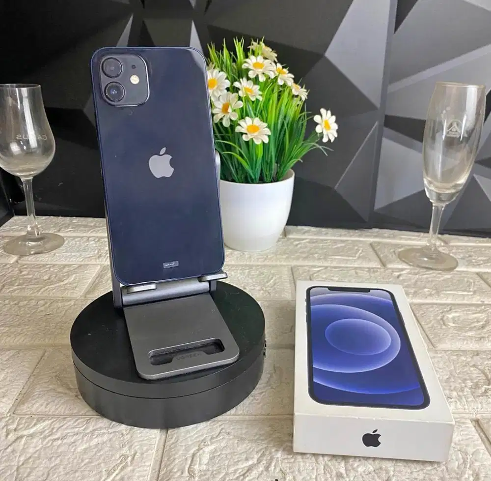 iPhone 12 128GB Garansi Resmi iBox Desember 2025 Black Battery 89%