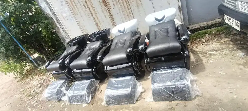 Kursi washbak keramas baru bukan bekas murah barbershop salon pangkas
