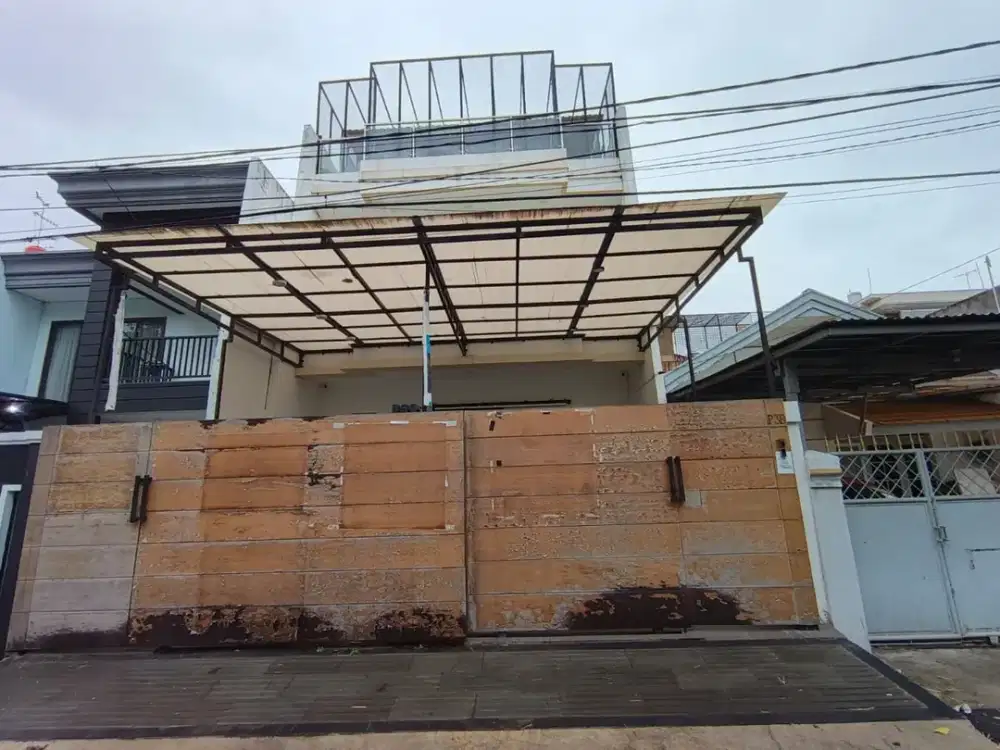 DIJUAL RUMAH BAGUS  SUNTER PARADISE UKU 7,5X23,3 HDP TIMUR 2,5 LT HRG MENARIK NEGO