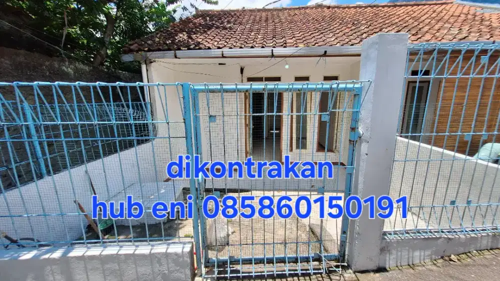 Dikontrakan rumah kawasan strategis Pahlawan Cigadung Dago