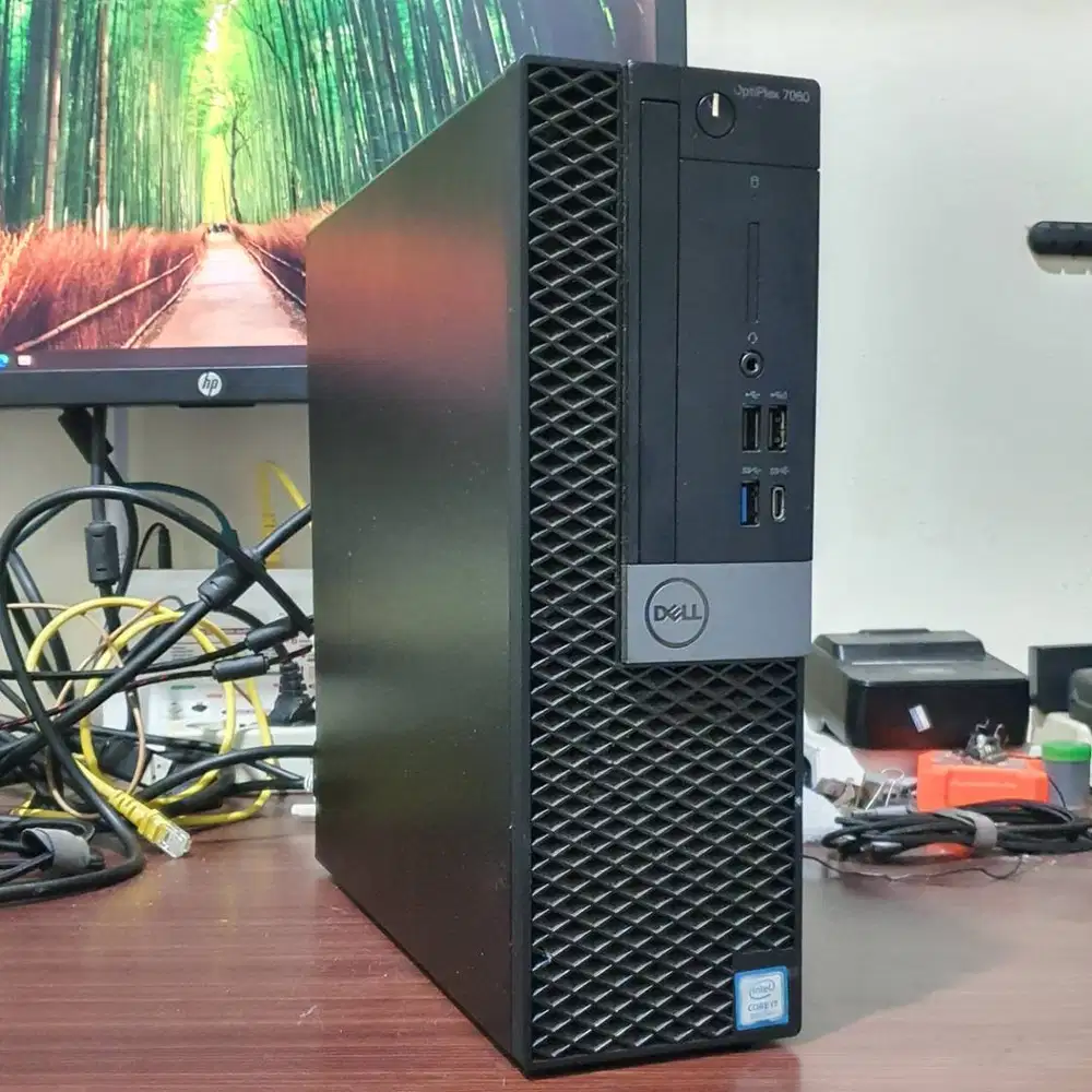 Mini PC Intel Gen9 - DELL Optiplex7060 - Pakai Nvme