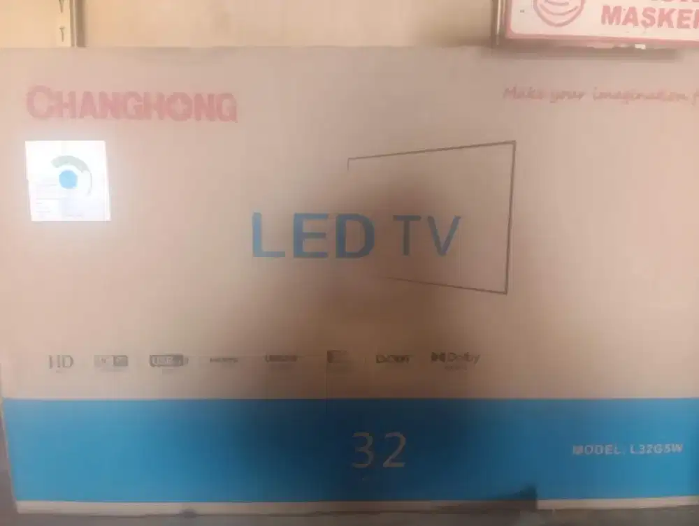 Ready stock tv led digital changhong 32inch