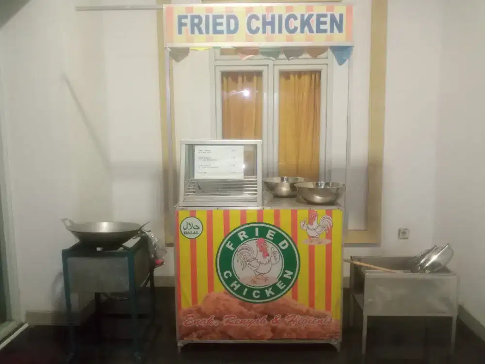 BOOTH FRIED CHICKEN + ETALASE MURAH