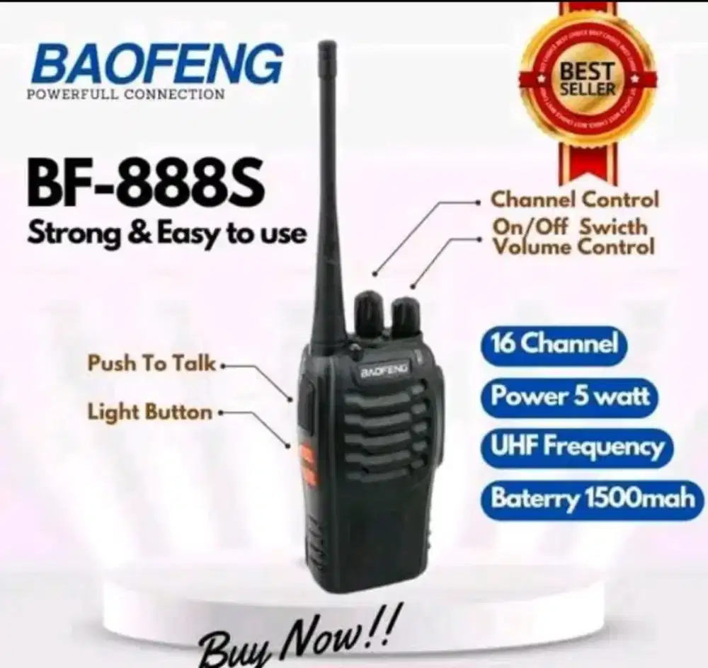 walkie talkie HT baofeng BF 888S