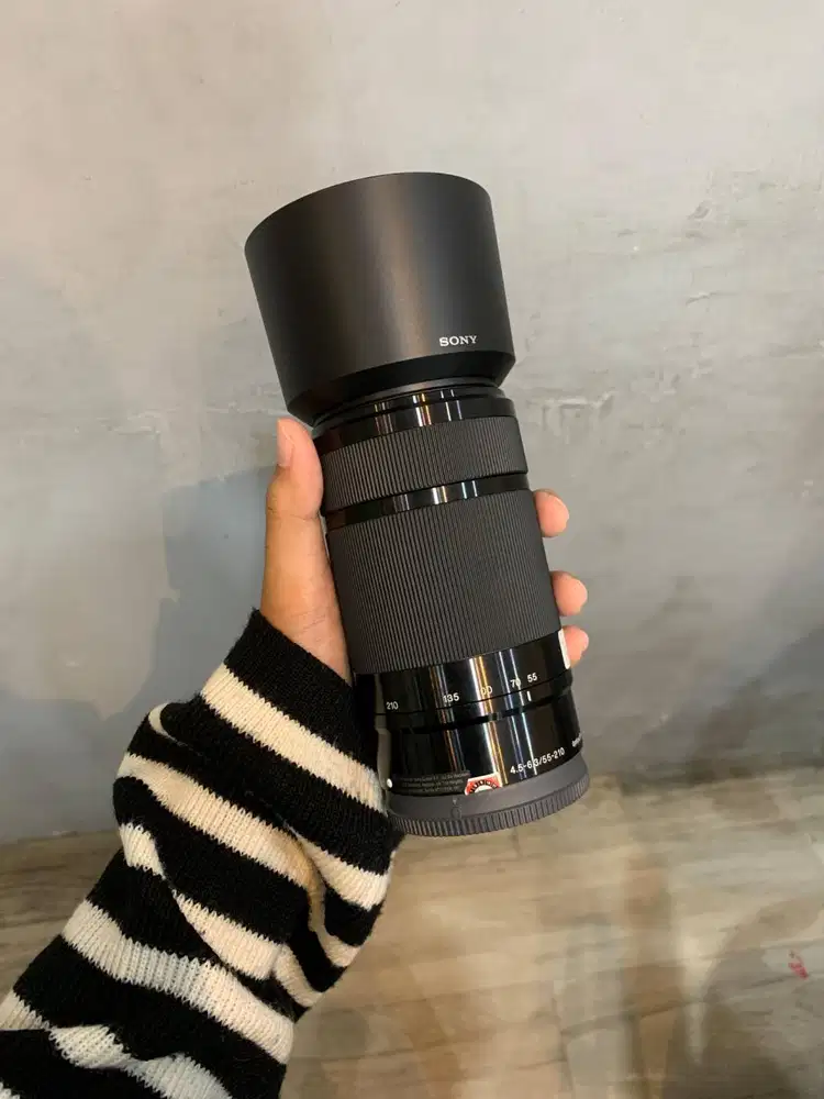 LENSA SONY E 55-210MM F4.5-6.3 OSS BLACK KODE ICL 1581