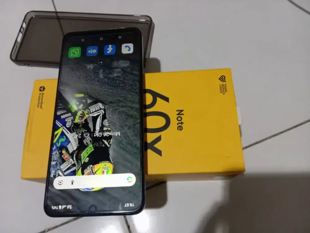 jual realme not 60x mulus no minus ram 4\64