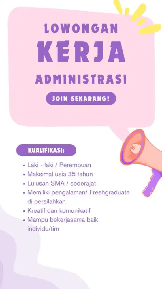 Lowongan pekerjaan