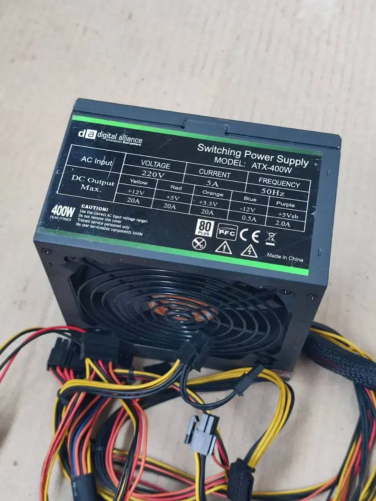 power suply psu gaming 400W 80+