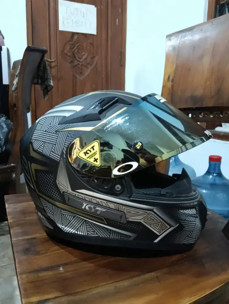 KYT K2 Rider Black Panther