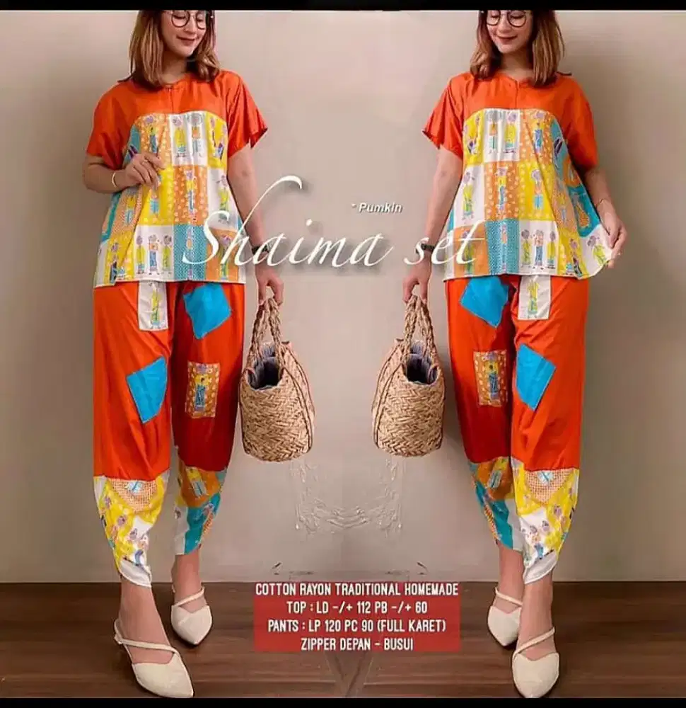 One set batik kekinian