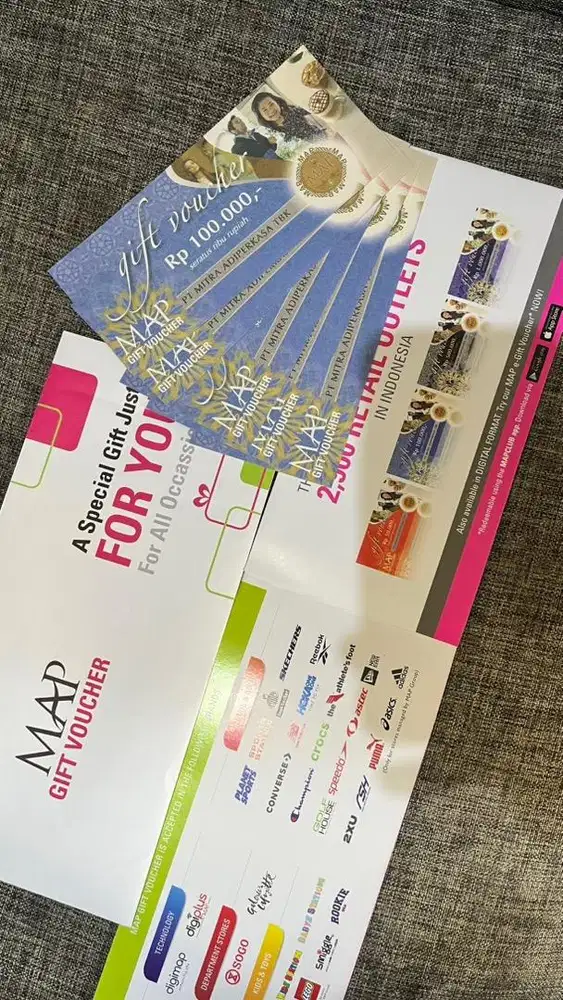JUAL Voucher MAP 5 PCS