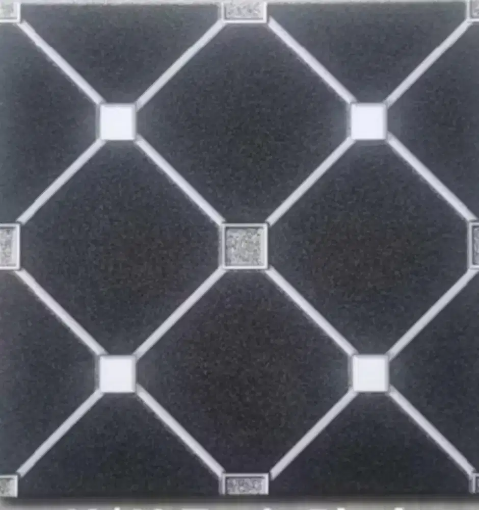 Keramik lantai doff matte 40x40 cannes tetris BK