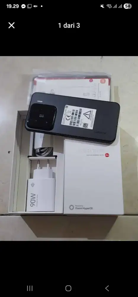 Xiaomi 15 5G 12/512Gb, warna Hitam, resmi TAM, kondisi 99,9% Sempurna