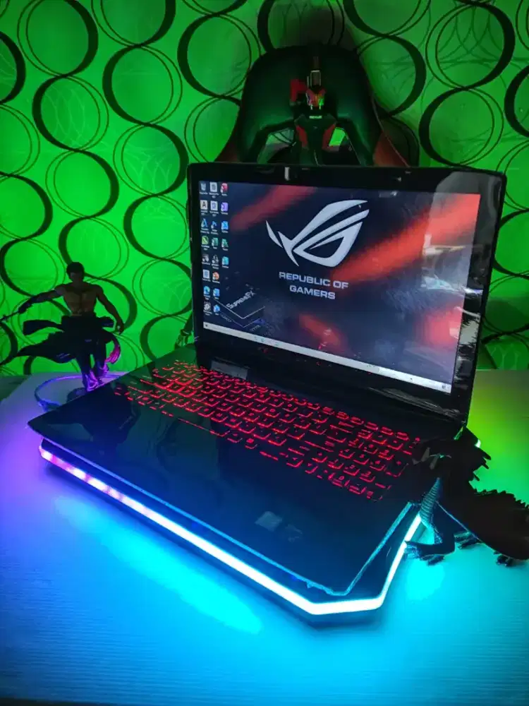 Laptop Gaming ASUS ROG Siap Pakai COD Aplikasi Lengkap