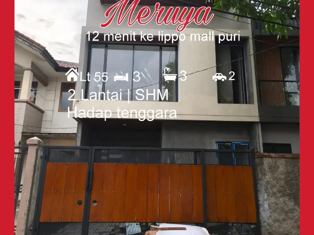 Wilson Rumah baru 3 kt di meruya lokasi bagus