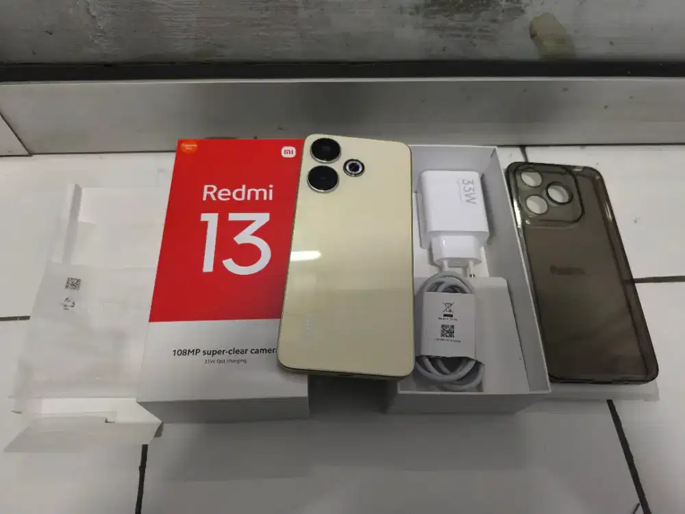 Redmi 13 8/256 fullset baru 1 bulanan