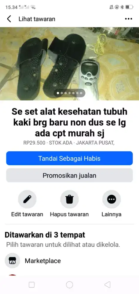 Se set alat kesehatan terapi kaki brg baru hrg murah mgkn perlu kali