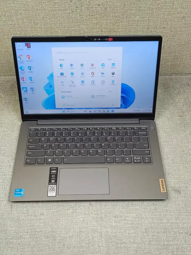 Dijual Lenovo Slim 3i i3 Gen 12 Mulus