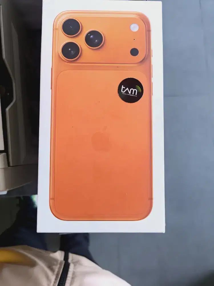 iPhone 17 Pro Max 256gb Orange New Segel Resmi TAM