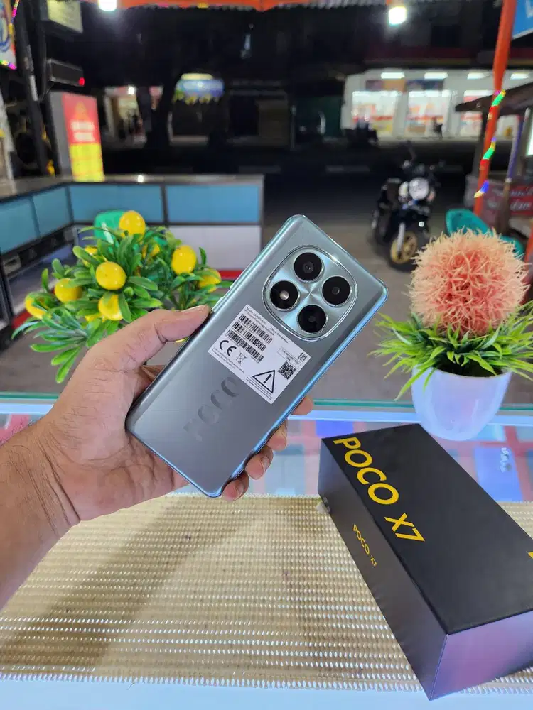 Poco X7 5G Ram (12+12) 24Gb/ 512Gb Fulset Mulus Original 100% Like New