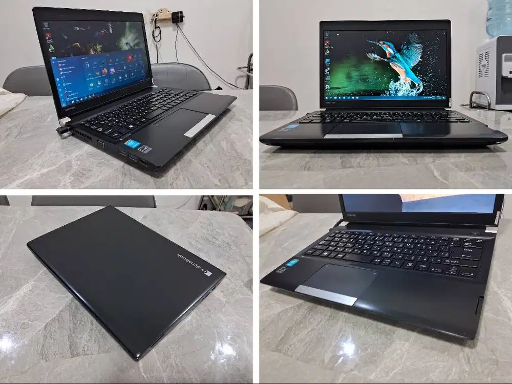 Laptop DYNABOOK i5 8GB Batre BARU Win ORI WebCAM series Slim MULUS GRS