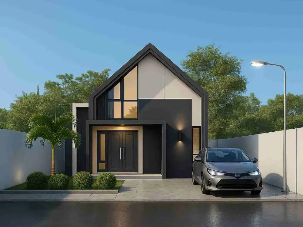 Rumah Baru surat SHM dekat St. Depok