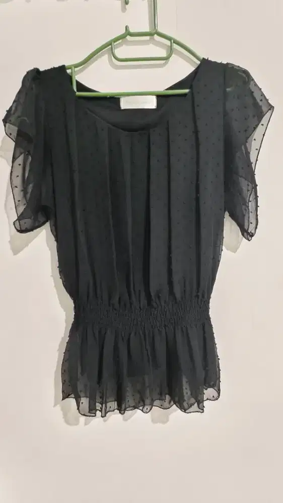 Blouse Hitam Bagus