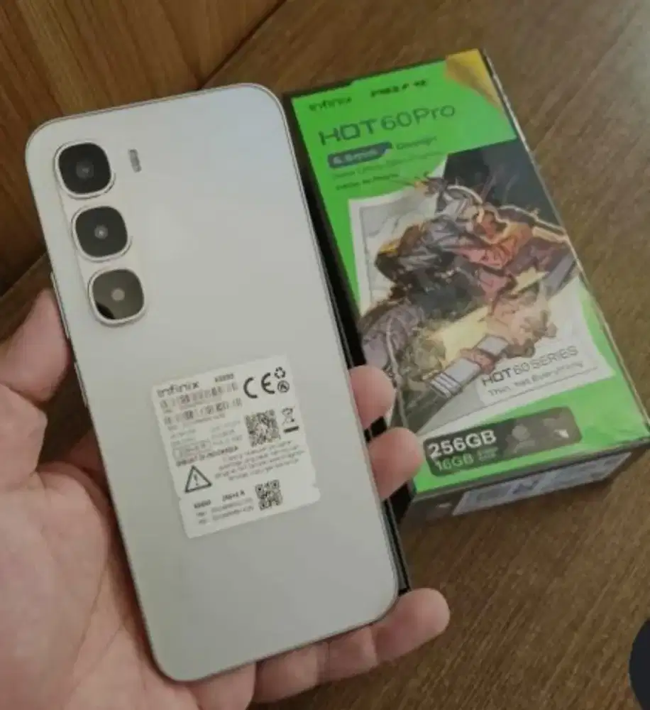 Infinix Hot 60 Pro 8+8/256 GB Fullset mulus
