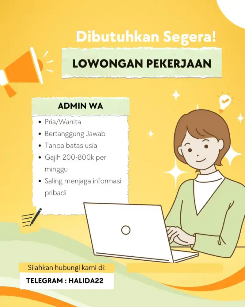 Marketing admin Wa