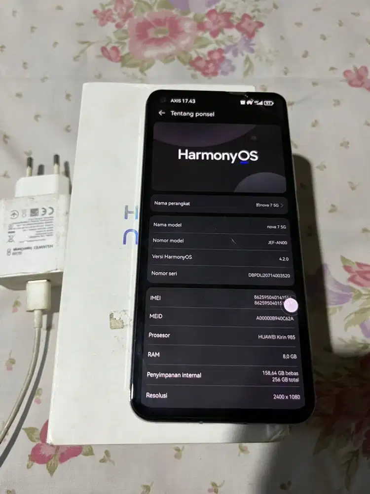 Huawei nova 7 5g ram 8/256 gb