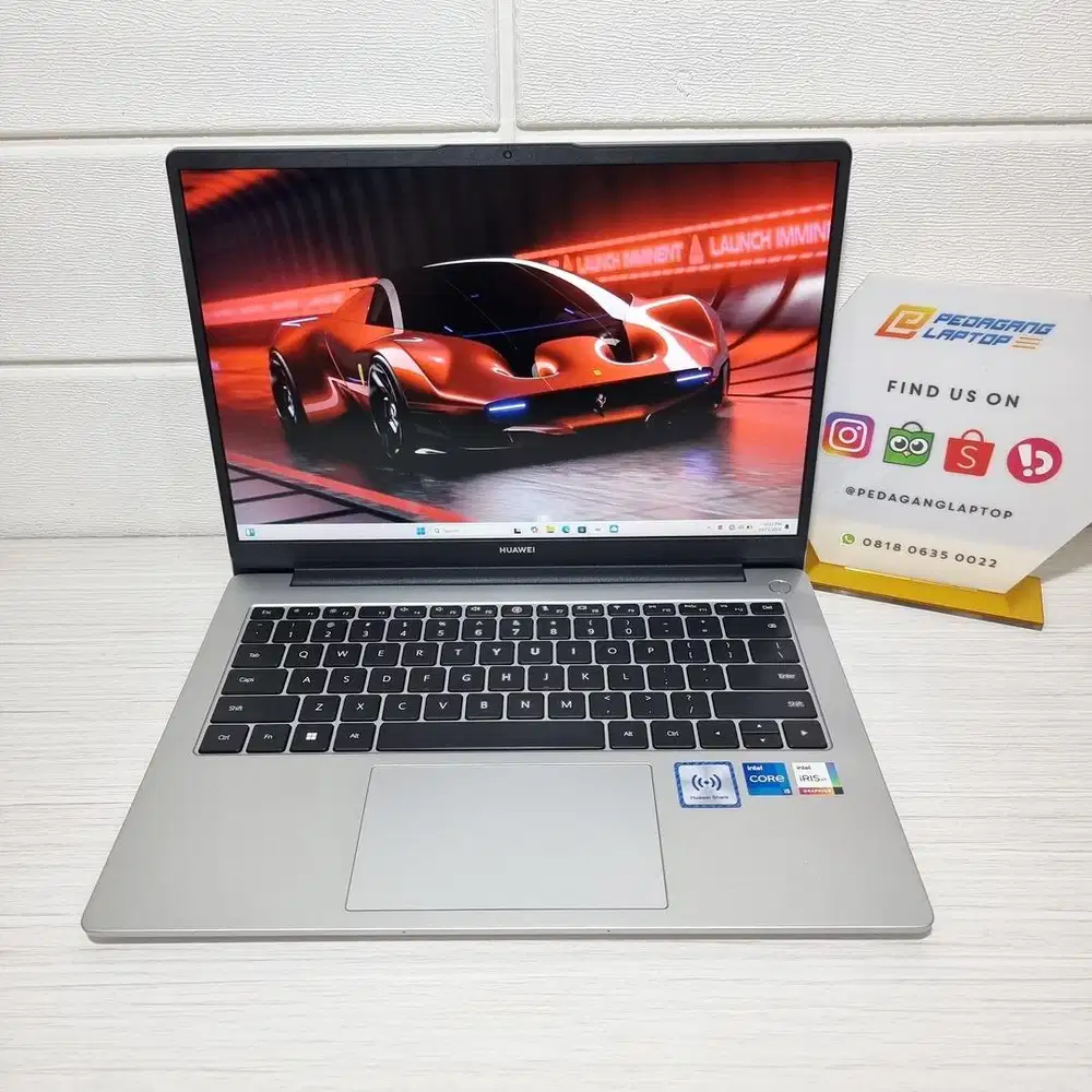 LAPTOP HUAWEI MATEBOOK D14 Core i5-12450H RAM 8GB SSD 512GB