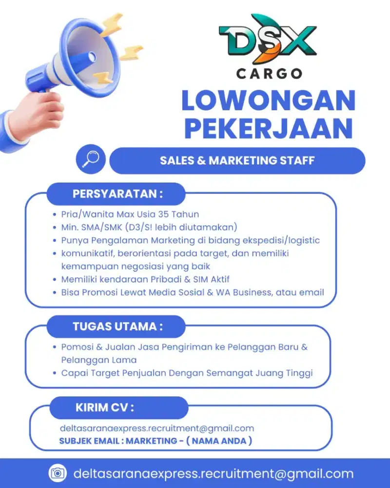 Sales & Marketing Ekspedisi